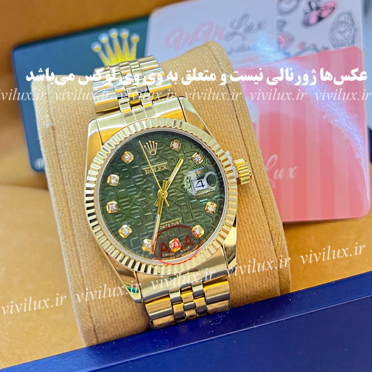 ساعت زنانه رولکس گرید درجه یک AAA وارداتی با لیبل