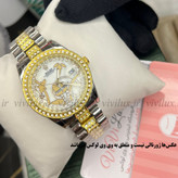 ساعت زنانه رولکس نگین دار قفل اصلی لوکس