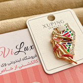 آویز پلاک ژوپینگ اورجینال روکش طلای 18 عیار طرح فرشته رنگ کاملا ثابت و ضد حساسیت