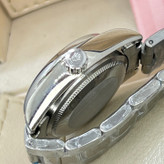 ساعت رولکس زنانه لوکس و کمیاب مدل قلب باز استیل توپر و رنگ ثابت Rolex صفحه آبی