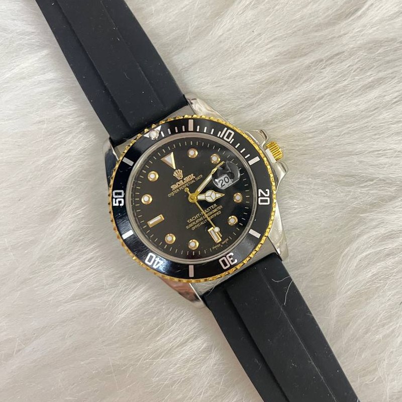 ساعت مردانه رولکس سابمارینر Rolex Submariner بند پیو PU کد 42