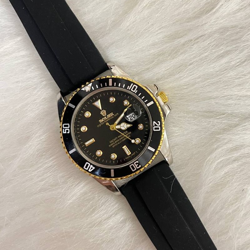ساعت مردانه رولکس سابمارینر Rolex Submariner بند پیو PU کد 42