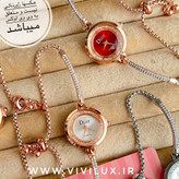 ساعت زنانه مجلسی دیور فول نگین بند کراواتی