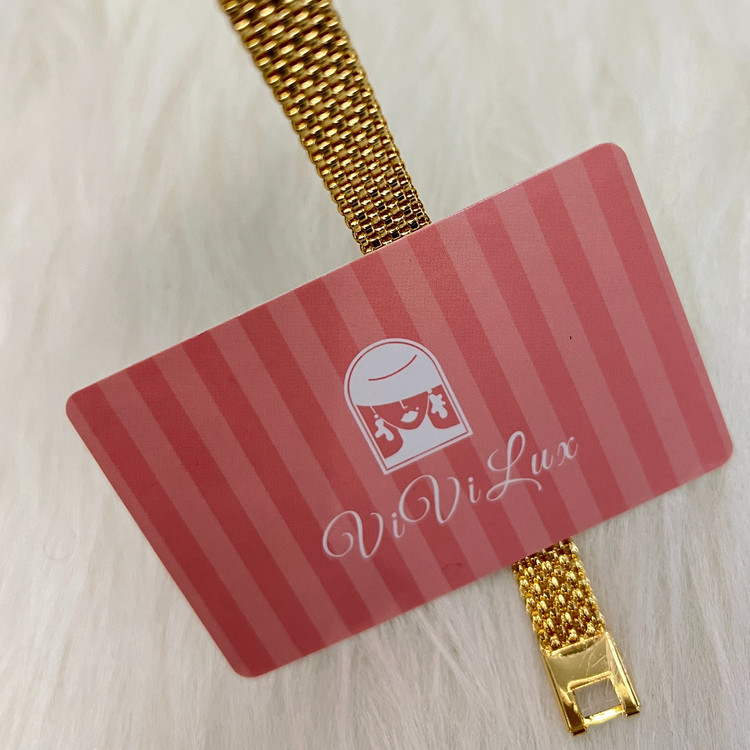 دستبند لوکس زنانه رنگ ثابت کیفیت اعلا برند City Gold سیتی گلد
