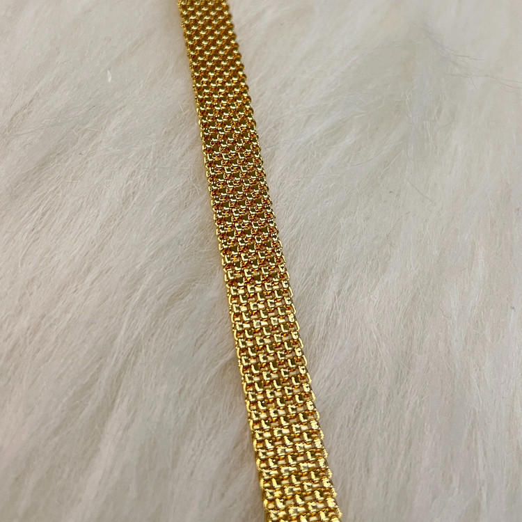 دستبند لوکس زنانه رنگ ثابت کیفیت اعلا برند City Gold سیتی گلد
