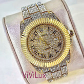 ساعت رولکس دیت جاست فول نگین کاری کیفیت بالا ROLEX DATE JUST