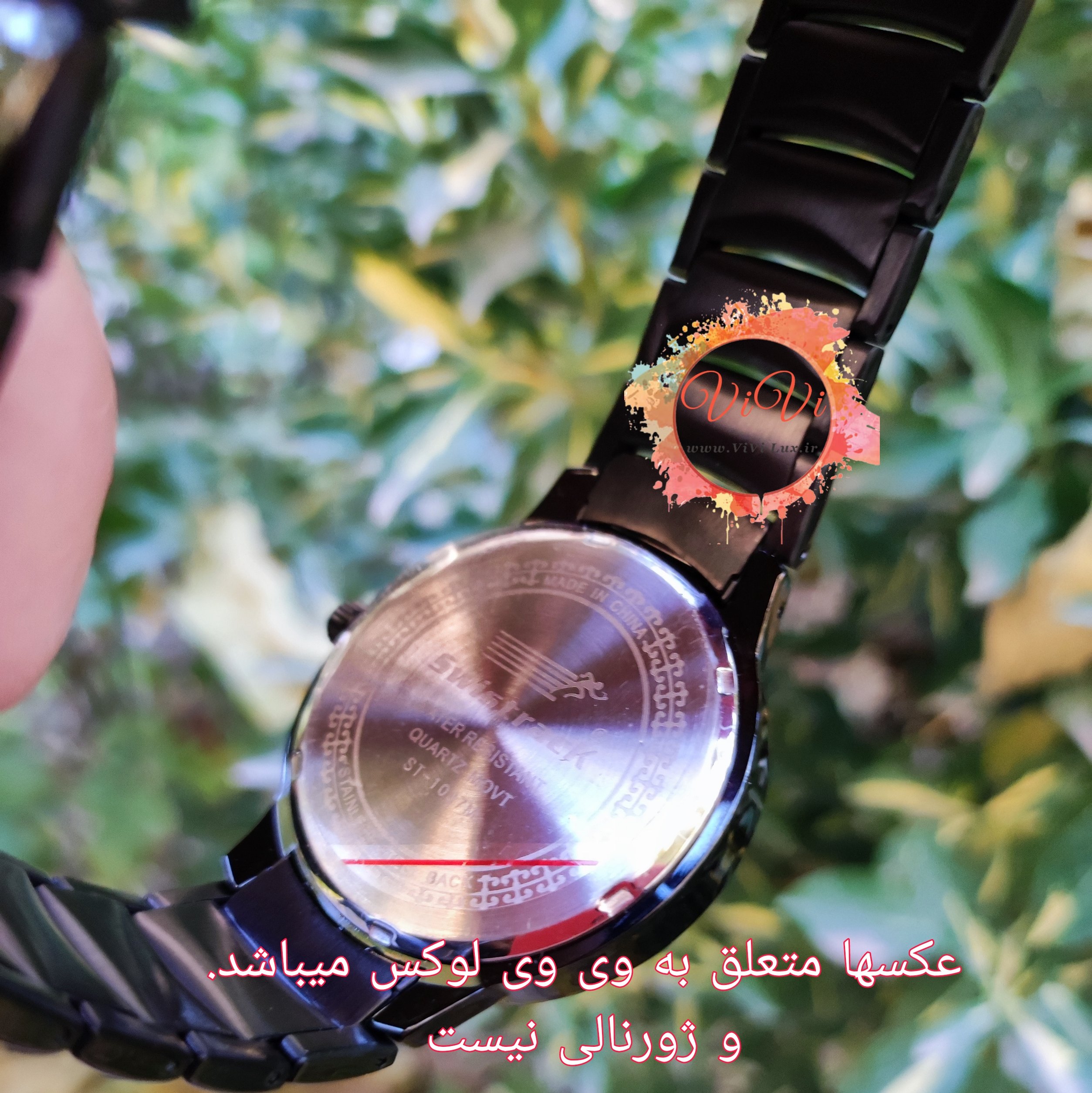 ساعت مردانه اورجینال سوئیس تراک موتور کوارتز ژاپن ضد آب کیفیت عالی SWiSS TRACK