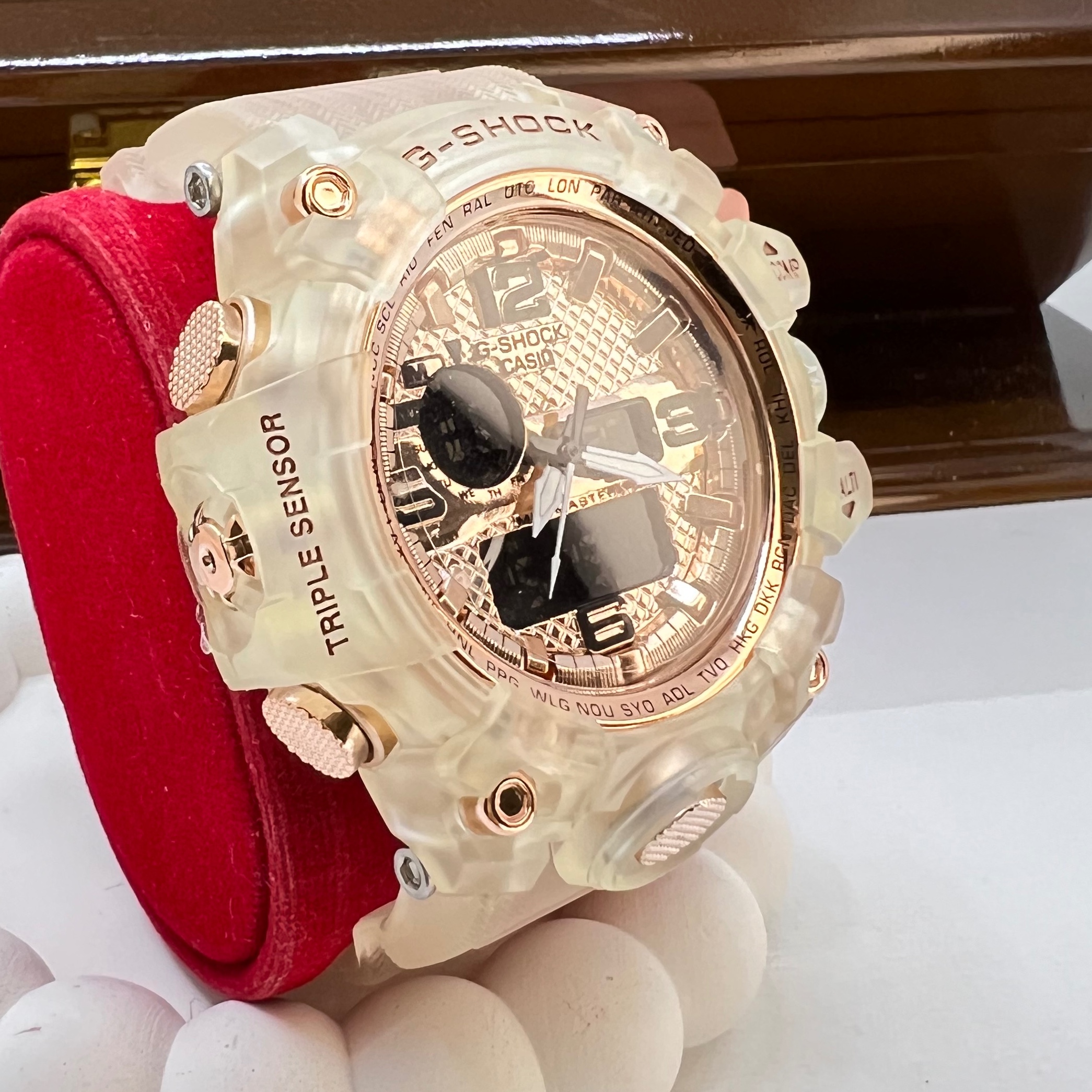 ساعت جیشاک فول امکانات کاسیو کریستالی Casio G-Shock