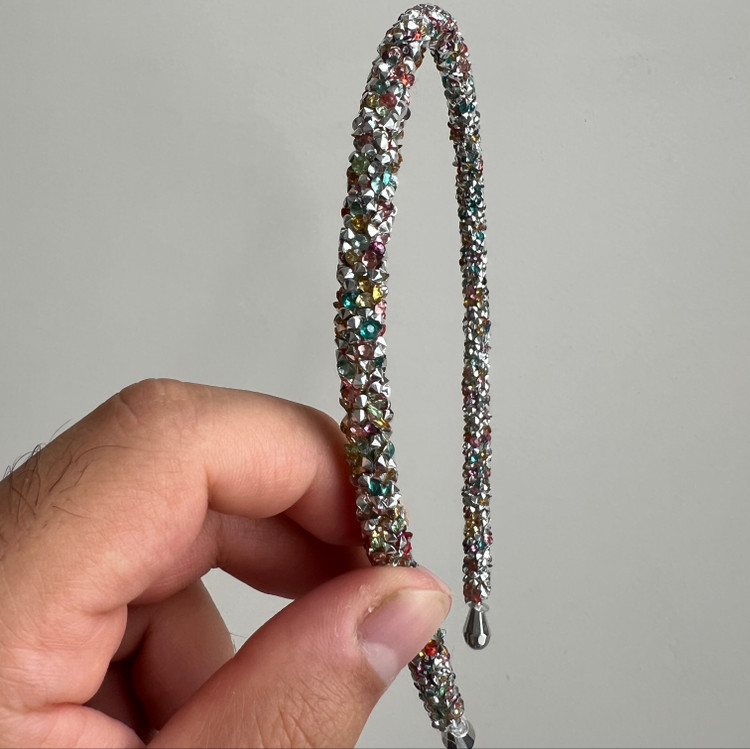 تل مدل سواروفسکی رنگی مجلسی