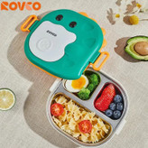 ظرف غذای کودک روکو مدل دایناسور کد RK-C1016