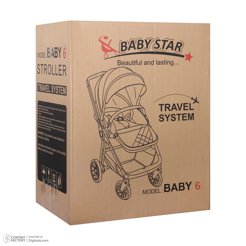 کالسکه بیبی استار مدل baby6
