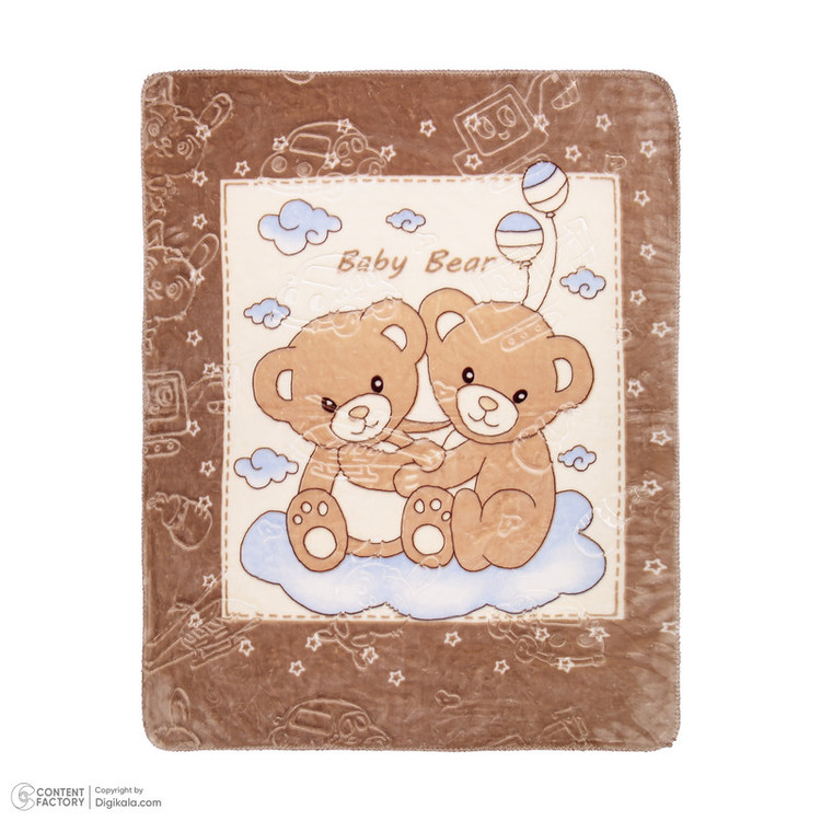 پتو کودک مدل Baby Bear سایز 108x135 سانتی متر