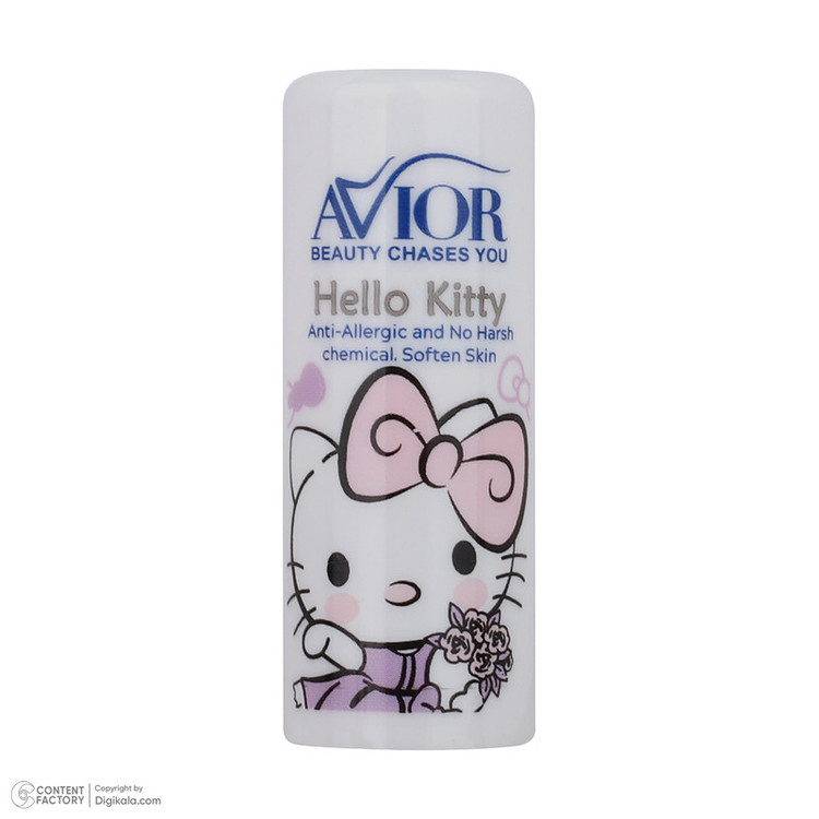 اسپری بدن کودک اویور مدل hello kitty حجم 130 میلیلیتر با رایحه گرم مناسب زمستان به همراه بادی اسپلش اویور مدل hello kitty حجم 60 میلیلیتر و بالم لب اویور مدل hello kitty با وزن 2.8 گرم