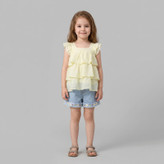 تاپ و شلوارک دخترانه جین ساده مدل SHEIN-5Y