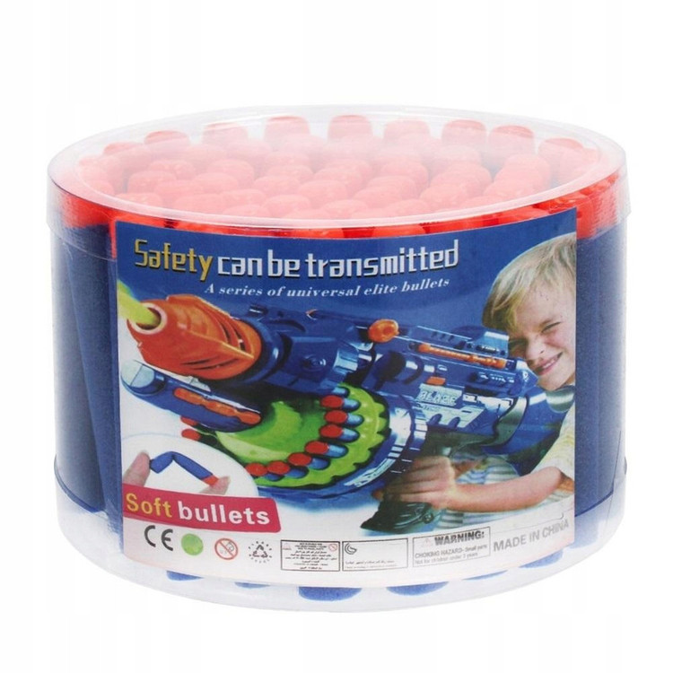 تیر فومی تفنگ مدل Soft Bullets مجموعه 60 عددی