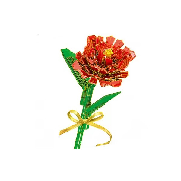 ساختنی 97 تکه ژگائو مدل گل طرح میخک کد QL2351A