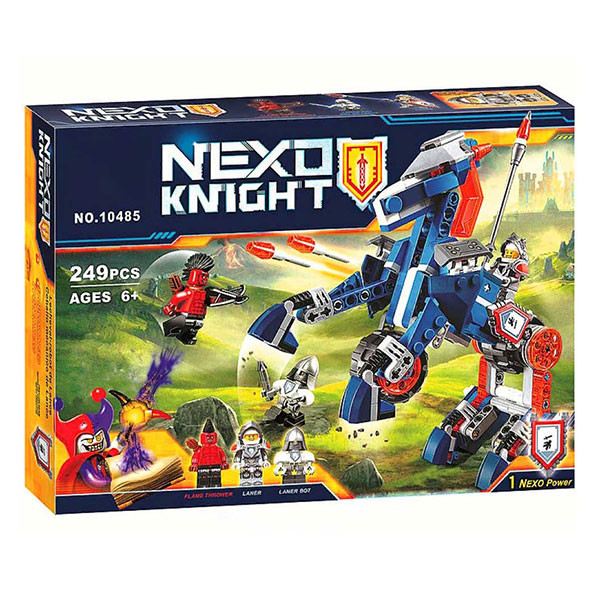 ساختنی 249 تکه مدل Nexo Knights طرح اسب مکانیکی لنس کد 10485