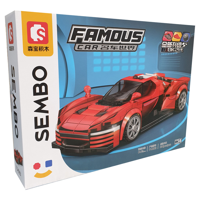 ساختنی 336 تکه سیمبوبلاک مدل Famous car کد 714563
