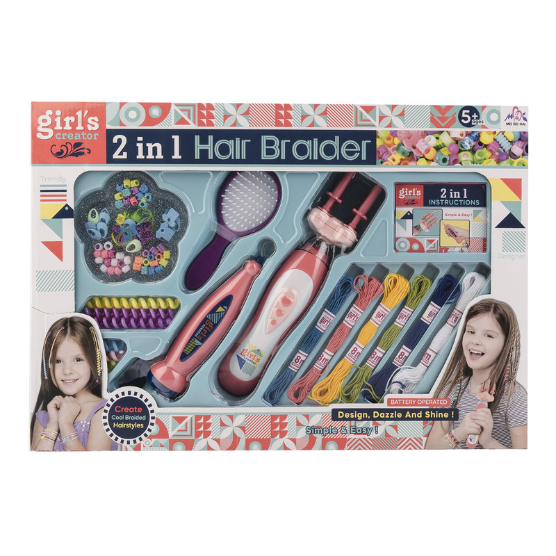 اسباب بازی مدل بافت مو 2in1 اتوماتیک کد 278