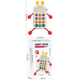 بازی آموزشی موبایل مدل خرگوش طرح 8in1 کد 66-688