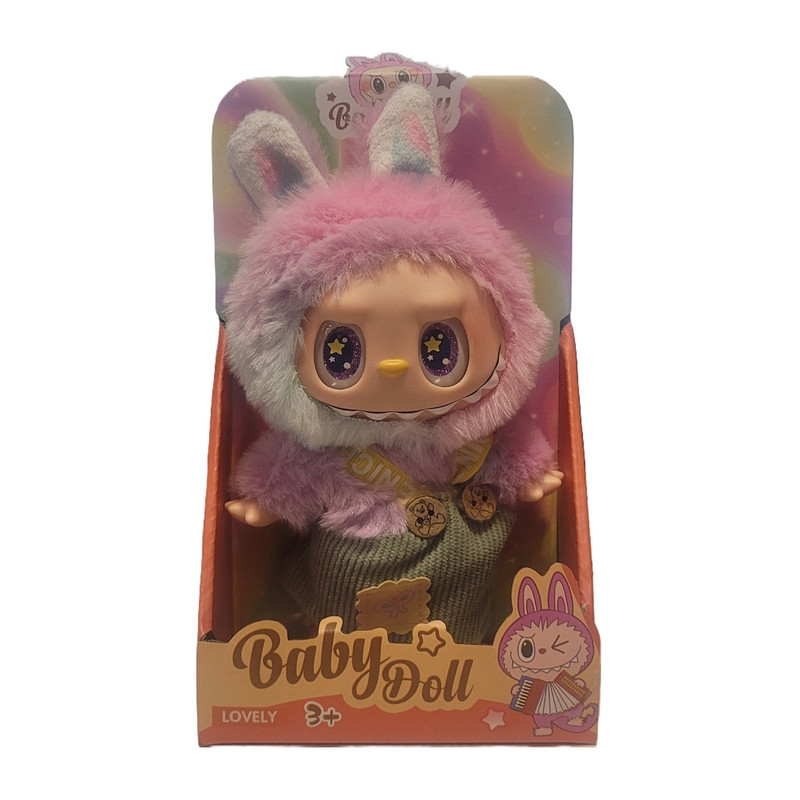 عروسک مدل Baby Doll کد 6089-3 ارتفاع 19 سانتی‌متر