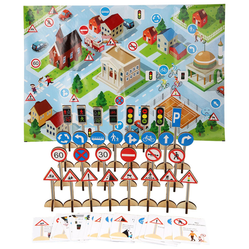 بازی آموزشی وی وی مدل Trafic Sign