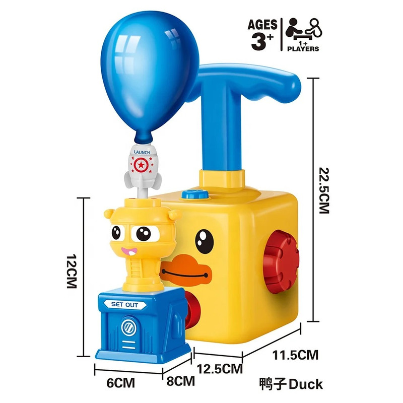 بازی آموزشی مدل بالن قدرتی طرح جوجه کد KB178-3