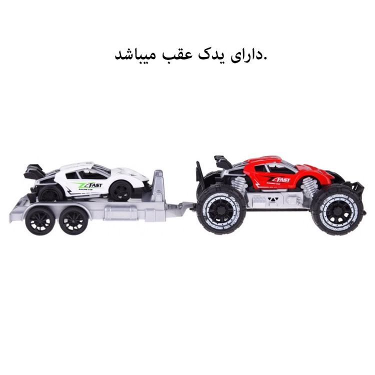 ماشین بازی کنترلی مدل افرود یدککش طرح دودزا کد 159-2