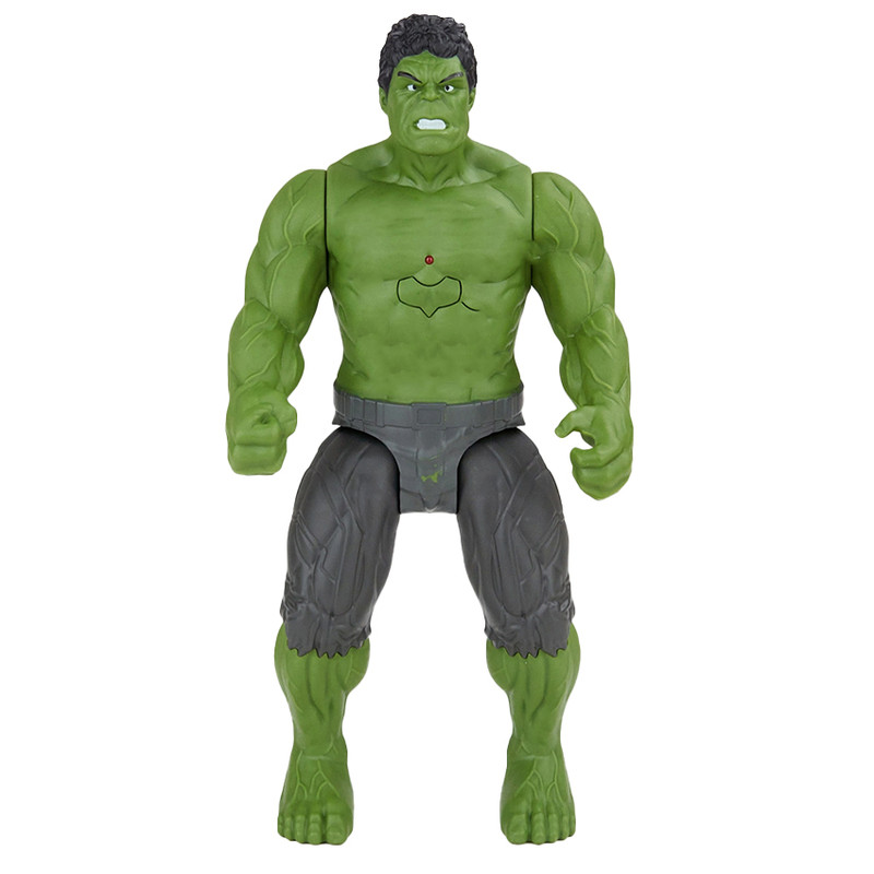 اکشن فیگور طرح هالک مدل موزیکال و چراغدار کد 201 ارتفاع 30 سانتیمتر