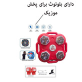 اسباب بازی مدل صفحه بوکس شارژی طرح مرد اهنی کد 1E6505 مجموعه ۳ عددی