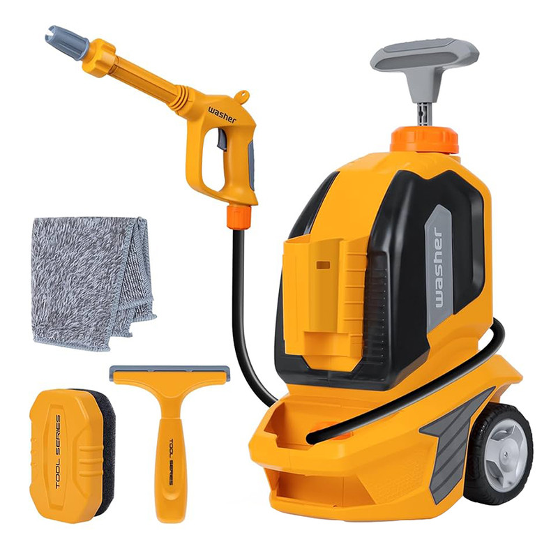 ست اسباب بازی مدل کارواش پمپی طرح power tool کد 017