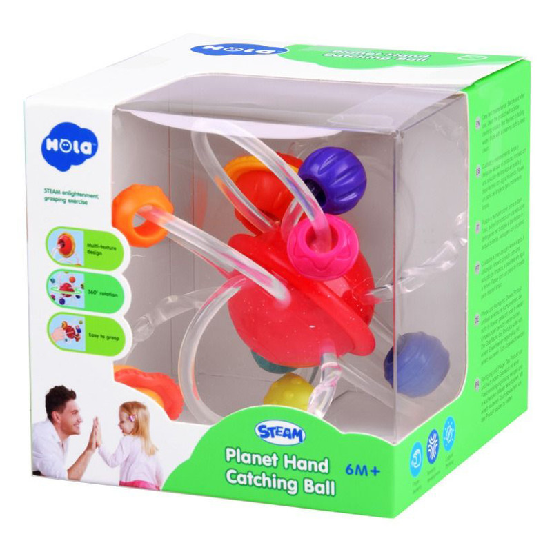 دندان گیر کودک هولا مدل سیاره طرح Planet Hand Catching Ball کد998