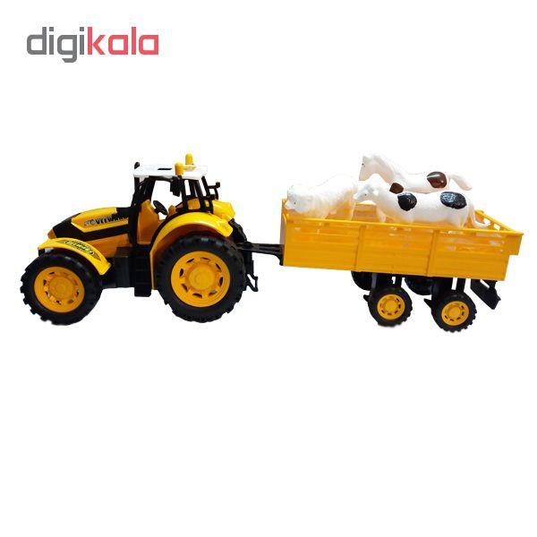 ماشین بازی طرح تراکتور کد 026
