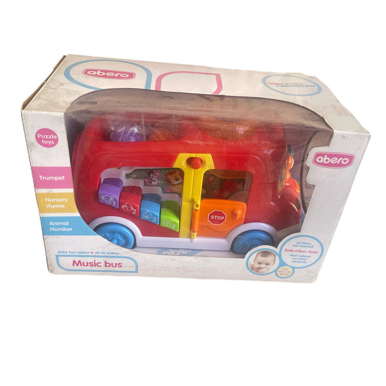 ماشین بازی مدل اتوبوس موزیکال abero