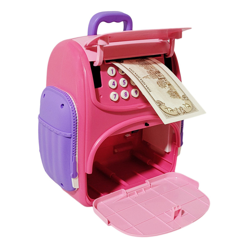 اسباب بازی مدل گاوصندوق رمز دار کوله پشتی کد 3245