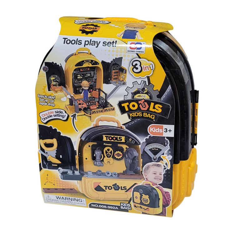 ست اسباب بازی ابزار مدل TOOLS KIDS BAG طرح چمدان