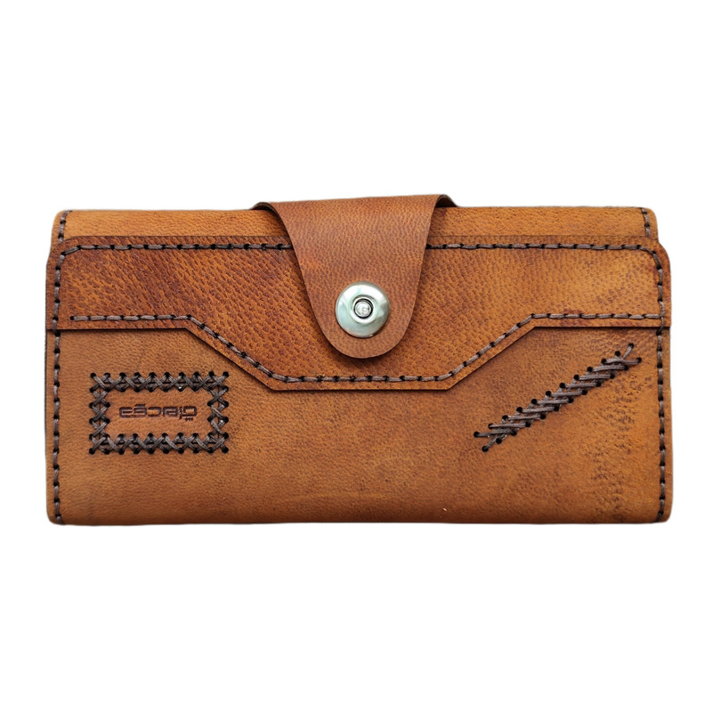 کیف پول چرمی دقت مدل Sch-kf35