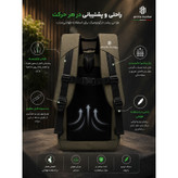 کیف لپ تاپ آرتیک هانتر مدل Newplus 128 مناسب برای لپتاپهای 17 اینچ