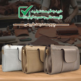 کیف دوشی زنانه مدل چرم طبیعی کد FTH130F