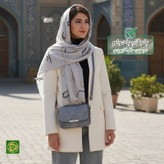 کیف زنانه رودوشی چرم طبیعی طرح لیزارد مدل FTH148L