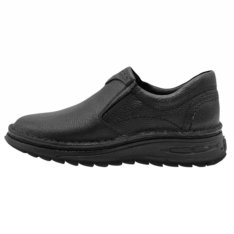 کفش روزمره مردانه مدل چرم طبیعی کد EASE - BLK