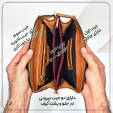 کیف رودوشی زنانه مدل چرم طبیعی کد FTH130S