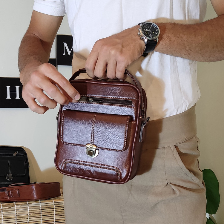 کیف دستی مردانه مدل HE137