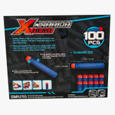 تیر فومی تفنگ مدل یدک xhero مجموعه 100 عددی
