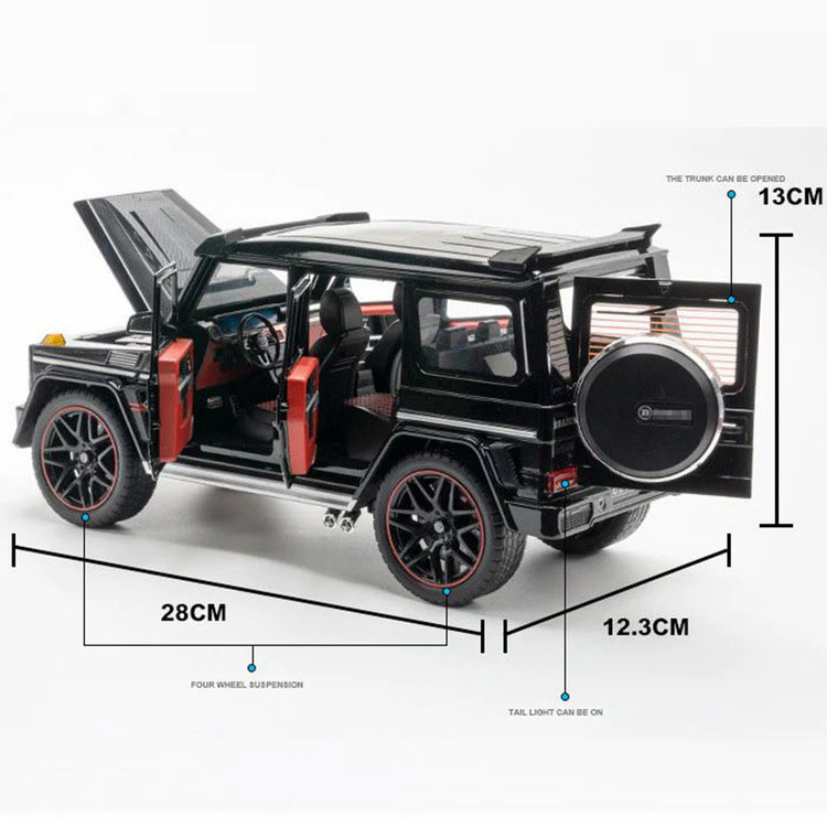 ماکت ماشین مدل بنز Babosi Biturbo 800 دودزا