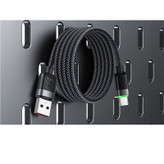 کابل تبدیل USB به USB-C مک دودو مدل CA-565 Magnetic Self-Winding طول 1.2 متر