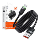 کابل تبدیل USB به USB-C مک دودو مدل CA-565 Magnetic Self-Winding طول 1.2 متر