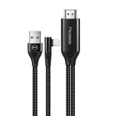 کابل تبدیل لایتنینگ به HDMI مک دودو مدل CA-6400 طول 2 متر