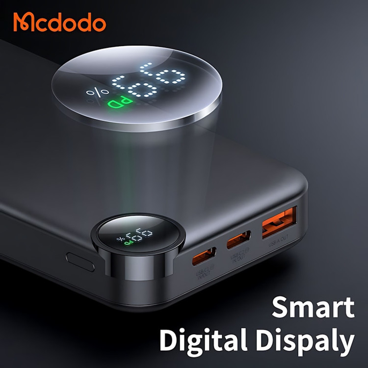 پاوربانک مک دودو مدل MC-3850 ظرفیت 10000 میلی آمپرساعت