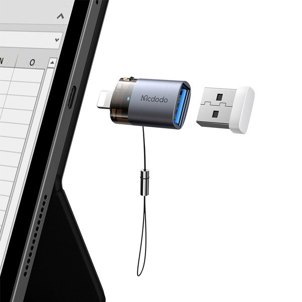 مبدل USB-A به لایتنینگ مکدودو مدل OT-739